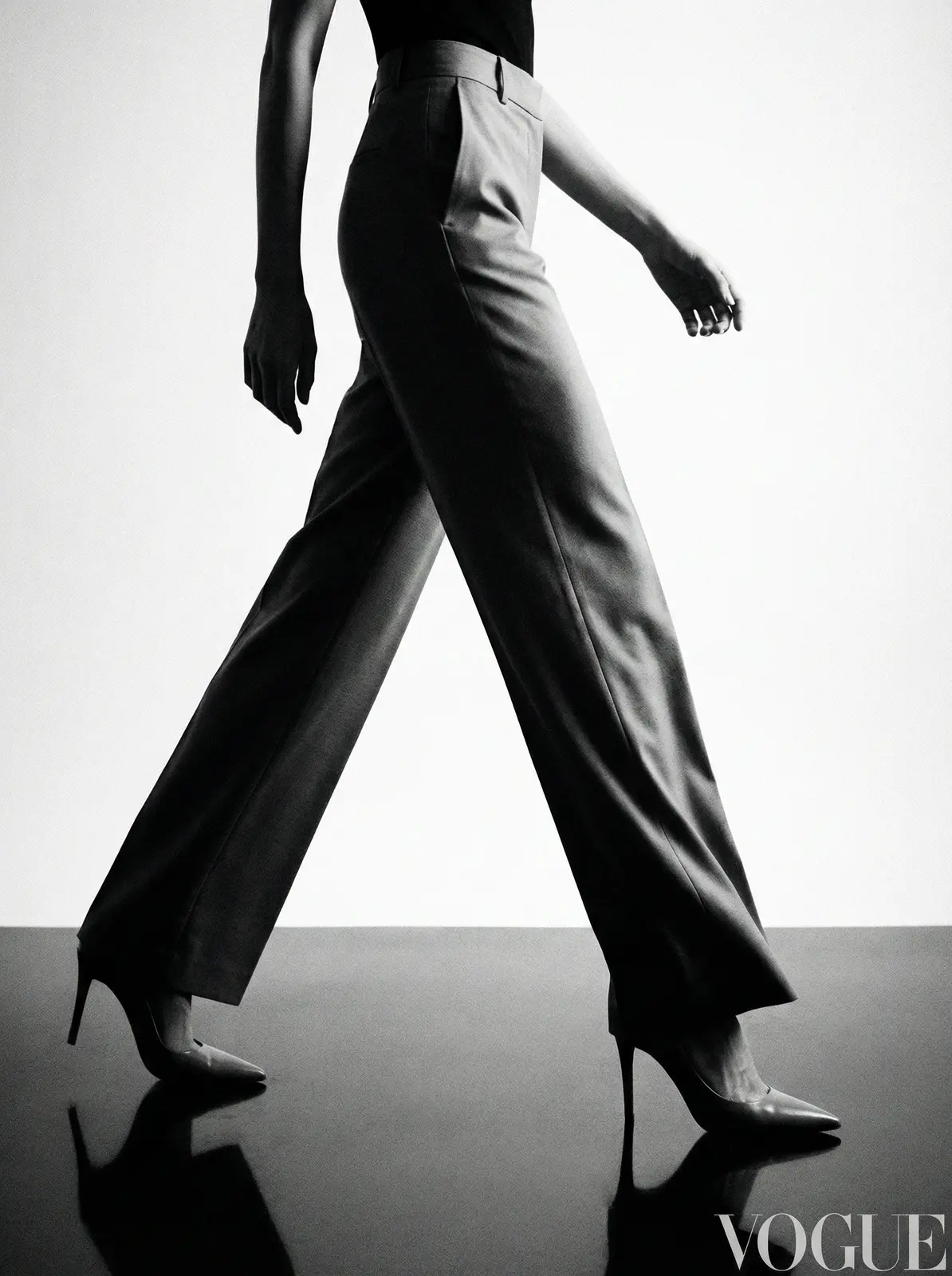 江南第一深情 大长腿 设计师长裤高跟鞋影像
